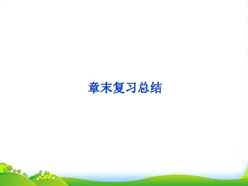 高中历史 第四章《北宋王安石变法》章末复习总结课件 人民选修1