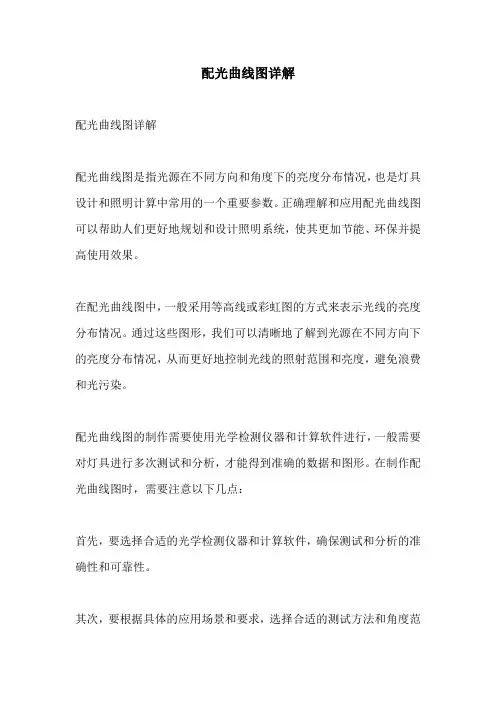 配光曲线图详解