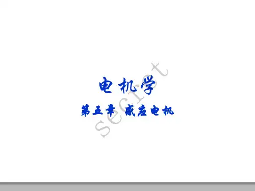 电机学感应电机