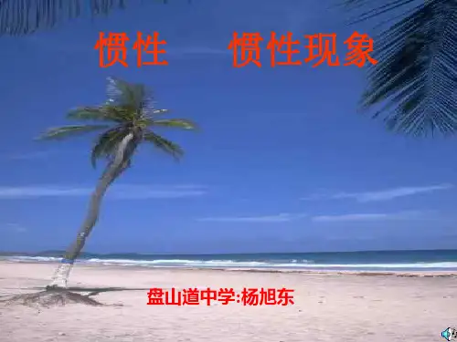 惯性现象
