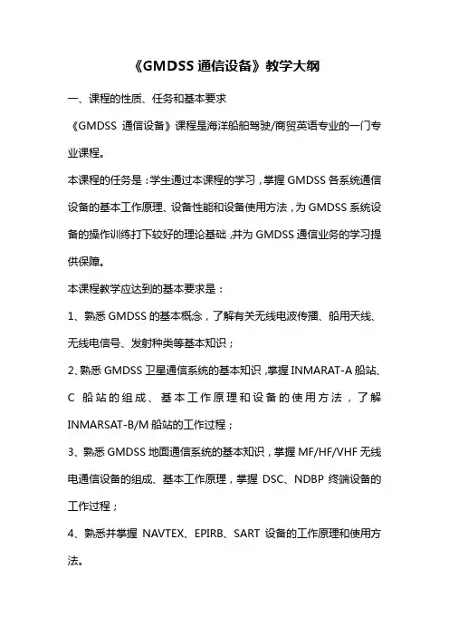 GMDSS通信设备
