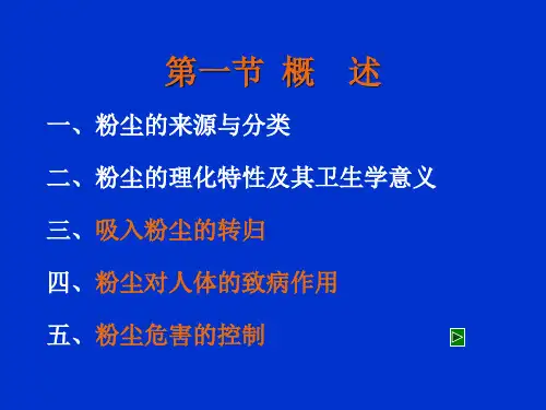 讲稿10-粉尘与职业性肺部疾患_PPT幻灯片