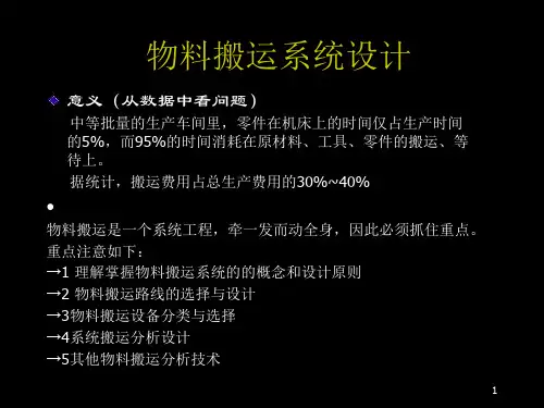 物流搬运系统设计(1)