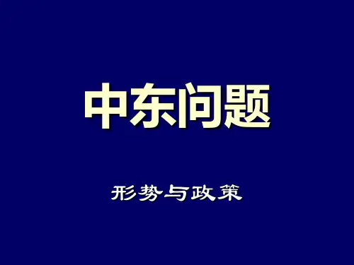 中东问题