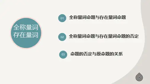 2.2全称量词与存在量词