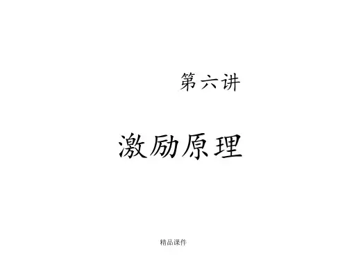第六讲激励原理ppt课件