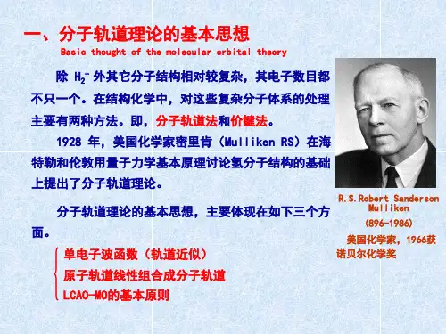 第二节分子轨道理论ppt课件