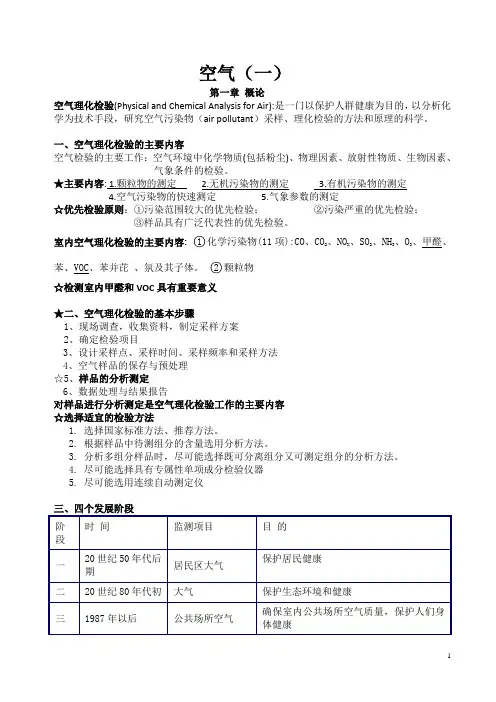 空气经典资料