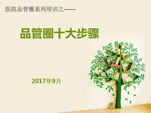 品管圈培训(共 58张PPT)
