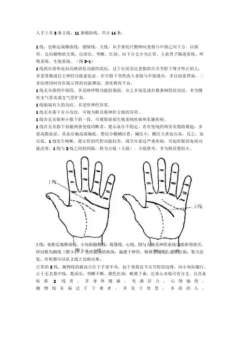 人手上有3条主线,11条辅助线,共计14条(精)