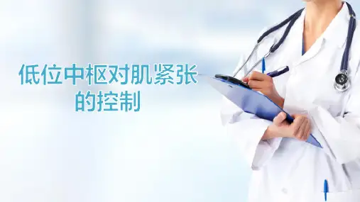 运动控制—神经系统对姿势与运动的控制(人体运动学课件)