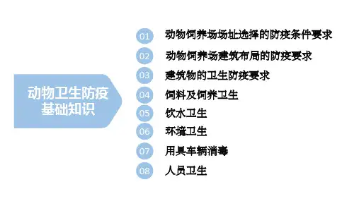 动物卫生防疫基础知识课件(共20张PPT)《动物疫病防治》