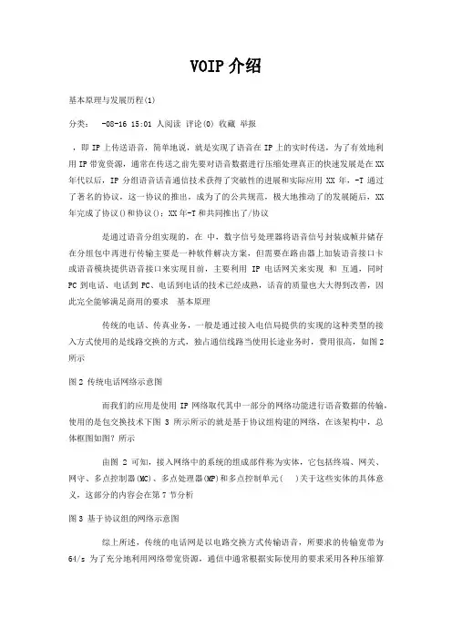 VOIP介绍