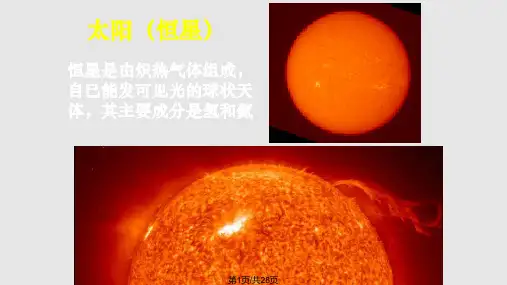 太阳系图片PPT课件