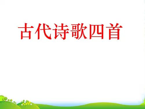 新人教版七年级上册语文13《风雨》课件