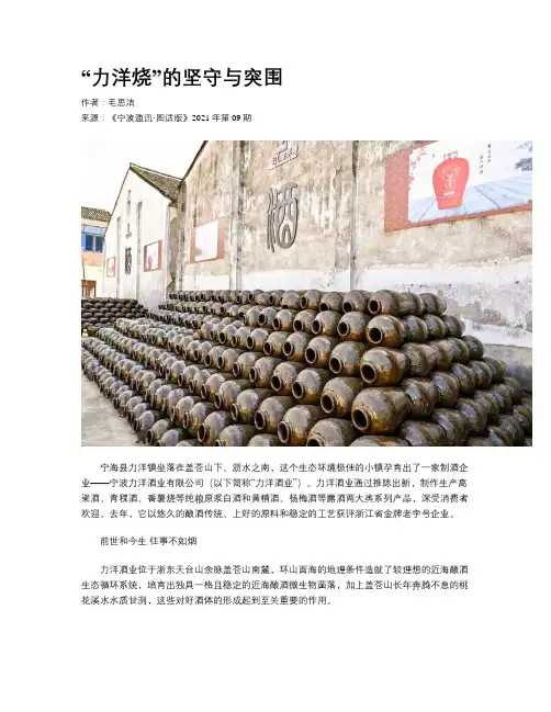 “力洋烧”的坚守与突围
