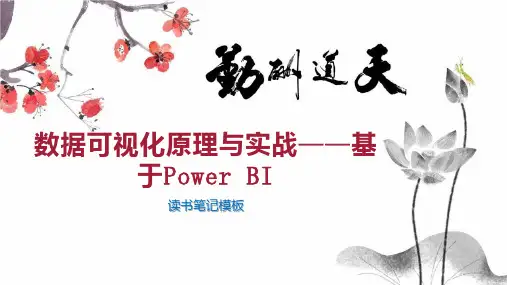 数据可视化原理与实战——基于Power BI