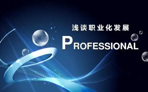 职业化发展
