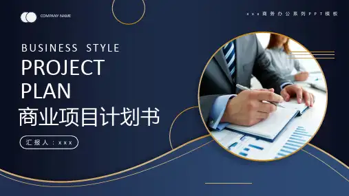 商业项目计划书PPT