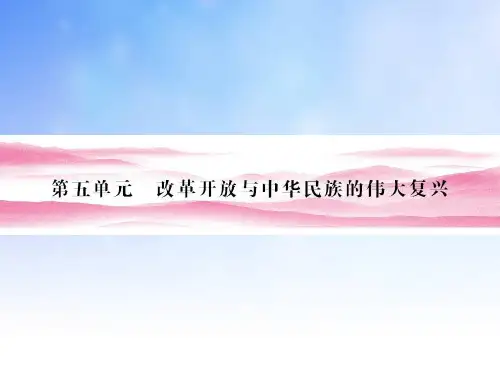 改革开放的新时代ppt课件演示文稿