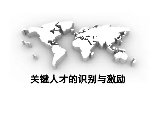关键人才的识别与激励