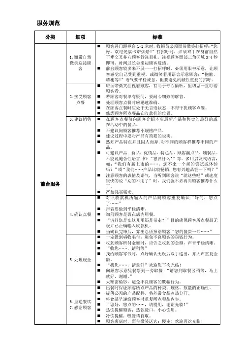 服务七步曲