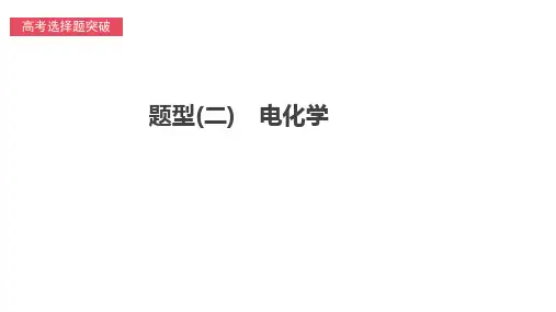 2024年高考化学专题复习-电化学