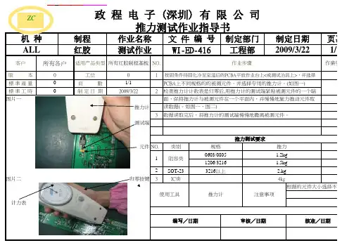 1放大镜和推力作业指导书