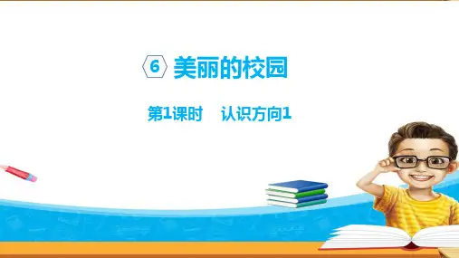 二年级上册数学课件：认识方向(1)