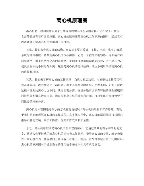 离心机原理图
