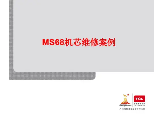 tcl液晶电视ms68机芯维修案例.ppt