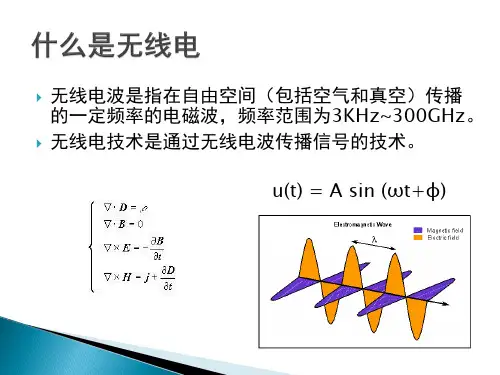 无线电基本原理ppt课件