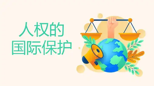 人权的国际保护 PPT