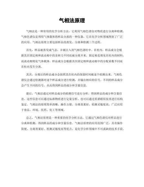 气相法原理