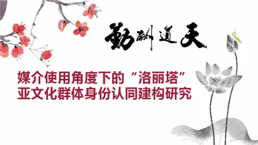 媒介使用角度下的“洛丽塔”亚文化群体身份认同建构研究