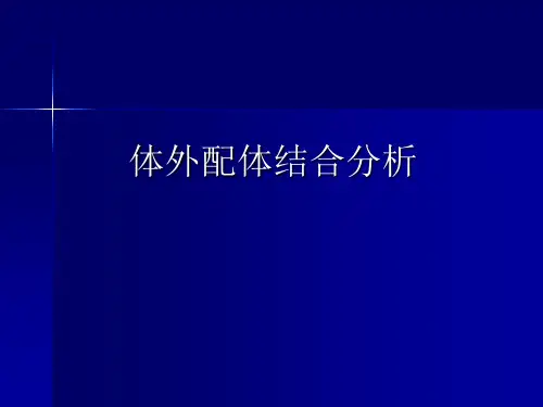 体外配体结合分析
