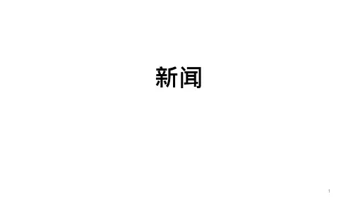 新闻复习ppt课件