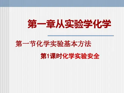实验室安全(PPT32页)