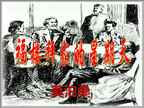 《福楼拜家的星期天》PPT课件