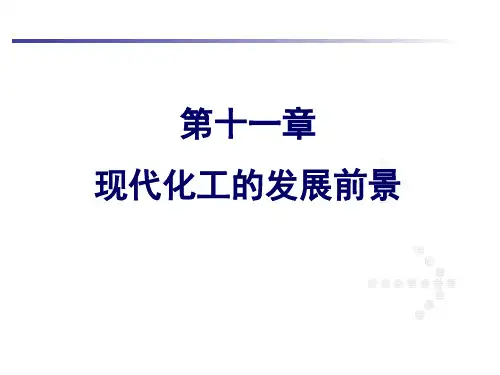 11现代化工的发展前景