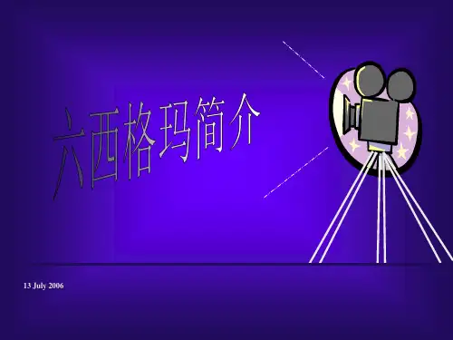 六西格玛简介PPT67页29922