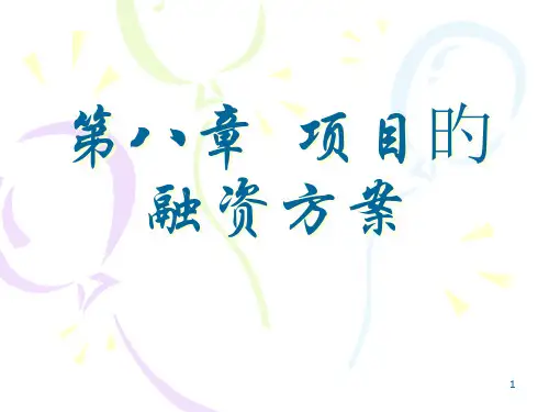 项目融资方案