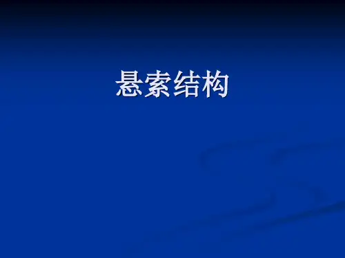 19悬索结构精讲