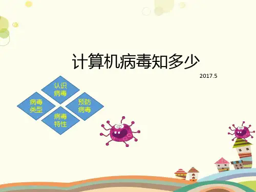 计算机病毒知多少-完整版课件