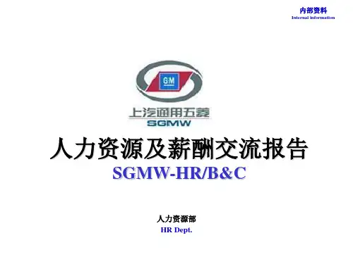 上汽通用五菱人力资源管理体系介绍