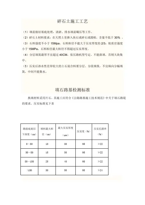 碎石土施工工艺