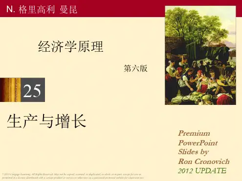 曼昆经济学原理宏观第25章资料