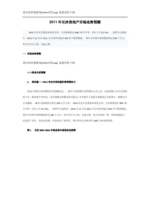 回顾2010年长沙房地产走势