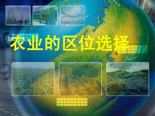 3.1农业的区位选择.ppt