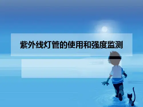 紫外线灯管使用与强度检测精品PPT课件